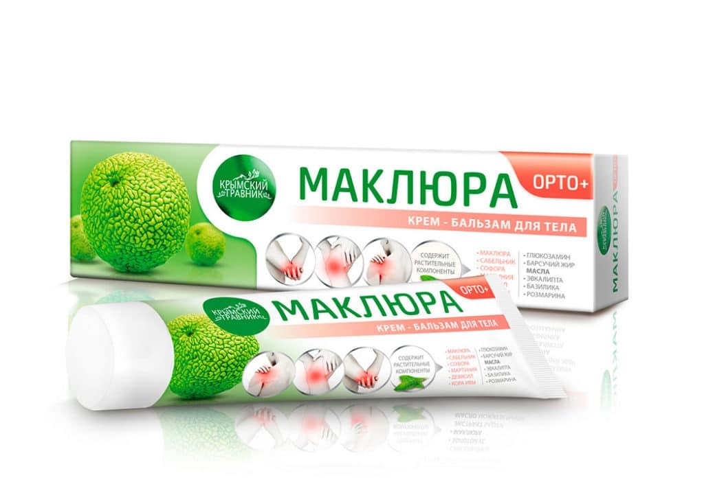 МАКЛЮРА КРЕМ-БАЛЬЗАМ ДЛЯ ТЕЛА ОРТО +