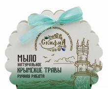 Мыло в сувенирной коробочке "Крымские травы", 30г