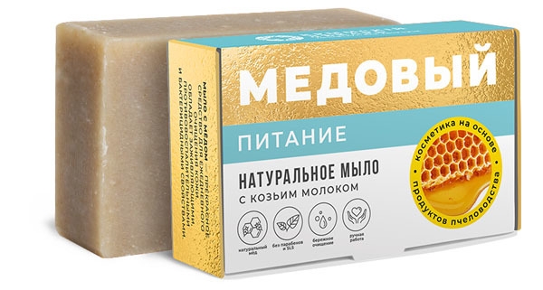 Мыло Питание с козьим молоком МКЛ, 100г