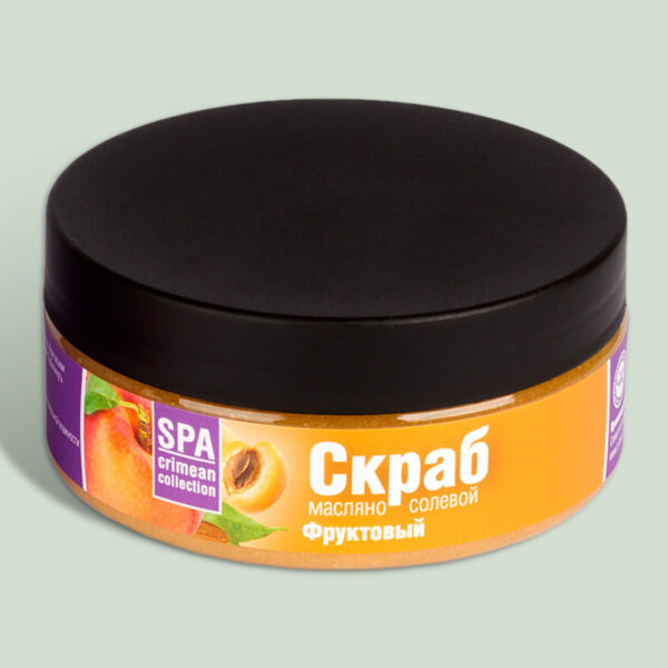 Скраб SPA масляно-солевой  250 г (Фруктовый витаминный)